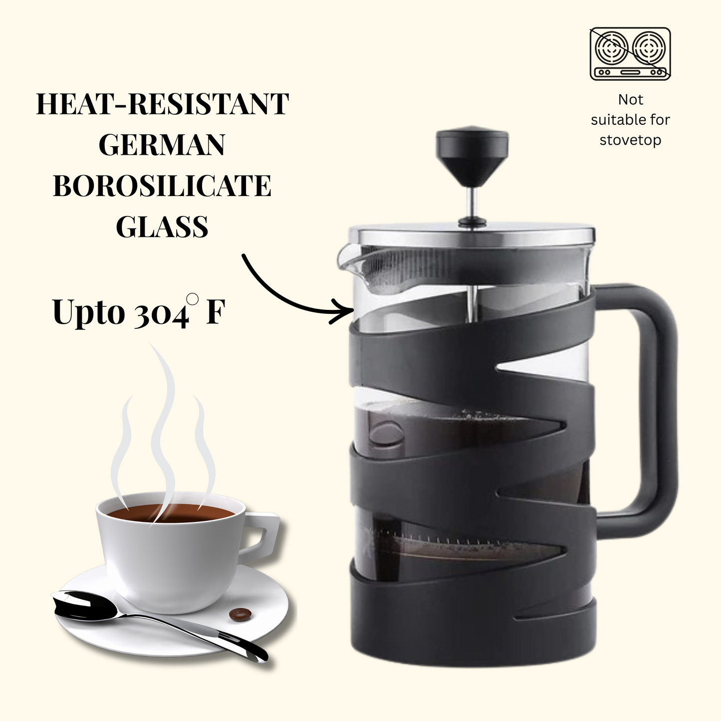 French Press & Socrates' Cup